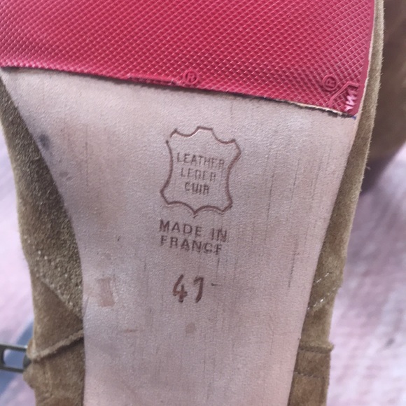 Isabel Marant Dicker Suede Ankle Boots in Tan - Picture 11 of 11